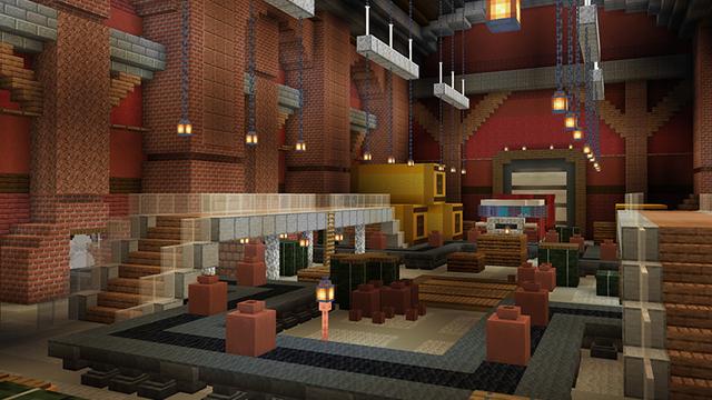 Screenshot of the Minecraft Bedrock Marketplace product Hide & Seek World created by Octovon.