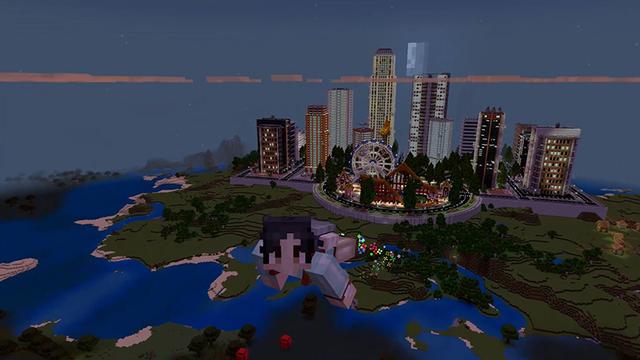 Screenshot of the Minecraft Bedrock Marketplace product Jetpacks Add-On created by Octovon.