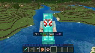 Screenshot of the Minecraft Bedrock Marketplace product Jetpacks Add-On created by Octovon.