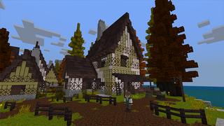 Screenshot of the Minecraft Bedrock Marketplace product Medieval Furniture created by Octovon.