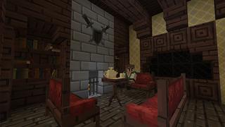 Screenshot of the Minecraft Bedrock Marketplace product Medieval Furniture created by Octovon.