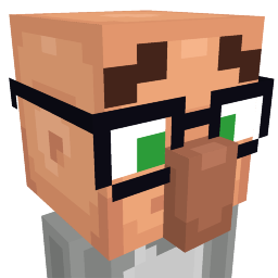 Thumbnail of the Minecraft Bedrock Marketplace product Nerd Villager Head created by Octovon.