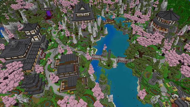 Screenshot of the Minecraft Bedrock Marketplace product Shinobi House created by Octovon.