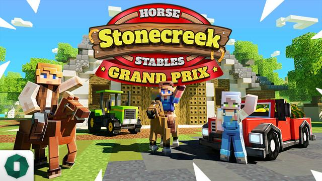 Thumbnail of the Minecraft Bedrock Marketplace product Stonecreek Stables: Grand Prix created by Octovon.