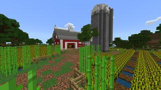 Screenshot of the Minecraft Bedrock Marketplace product Stonecreek Stables created by Octovon.