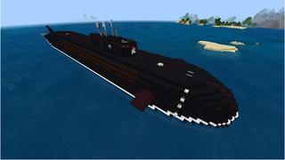 Screenshot of the Minecraft Bedrock Marketplace product Submarine Survival created by Octovon.