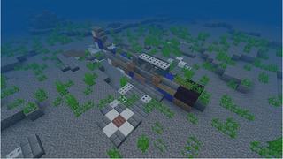 Screenshot of the Minecraft Bedrock Marketplace product Submarine Survival created by Octovon.