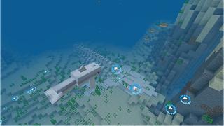 Screenshot of the Minecraft Bedrock Marketplace product Submarine Survival created by Octovon.