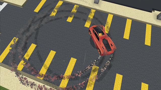 Screenshot of the Minecraft Bedrock Marketplace product Super Cars Add-On created by Octovon.