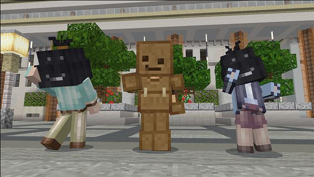 Screenshot of the Minecraft Bedrock Marketplace product Trash & Recycling Add-On created by Octovon.