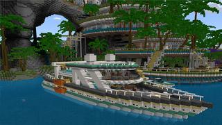 Screenshot of the Minecraft Bedrock Marketplace product Ultimate Survival Island created by Octovon.