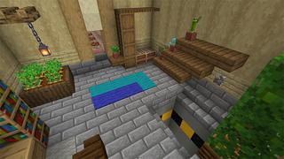Screenshot of the Minecraft Bedrock Marketplace product Underground Base created by Octovon.