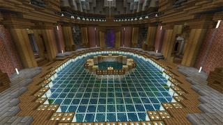 Screenshot of the Minecraft Bedrock Marketplace product Underground Base created by Octovon.