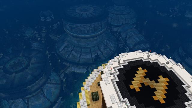 Screenshot of the Minecraft Bedrock Marketplace product Underwater World created by Octovon.