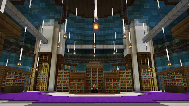Screenshot of the Minecraft Bedrock Marketplace product Underwater World created by Octovon.