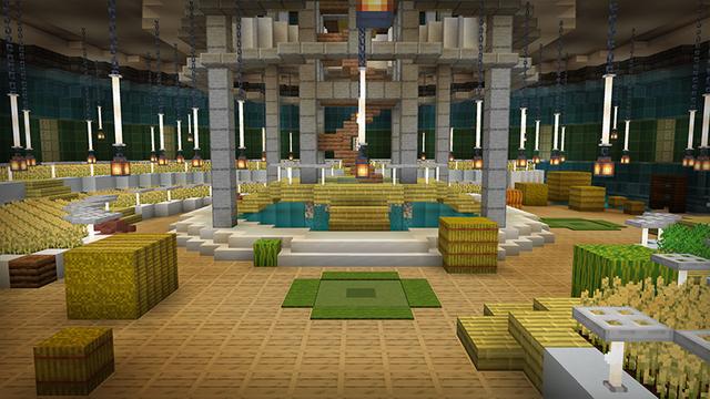 Screenshot of the Minecraft Bedrock Marketplace product Underwater World created by Octovon.