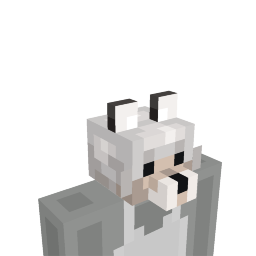 Thumbnail of the Minecraft Bedrock Marketplace product Wolf Pup Head created by Octovon.