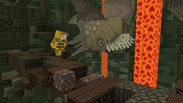 Screenshot of the Minecraft Bedrock Marketplace product BIOHAZARD created by Odd Block.