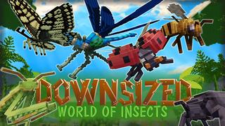 Thumbnail of the Minecraft Bedrock Marketplace product Downsized: World of Insects created by Odd Block.