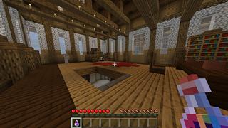 Screenshot of the Minecraft Bedrock Marketplace product 100 Hearts Survival created by Odyssey Builds.