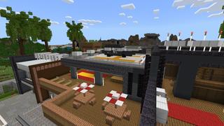 Screenshot of the Minecraft Bedrock Marketplace product 2022 Party Mansion created by Odyssey Builds.