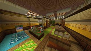 Screenshot of the Minecraft Bedrock Marketplace product 2022 Underground Base created by Odyssey Builds.