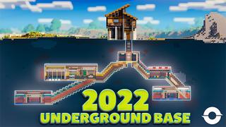 Thumbnail of the Minecraft Bedrock Marketplace product 2022 Underground Base created by Odyssey Builds.