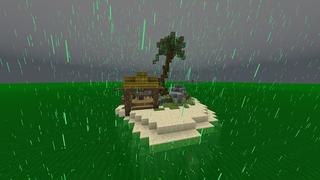 Screenshot of the Minecraft Bedrock Marketplace product Acid Rain Survival created by Odyssey Builds.
