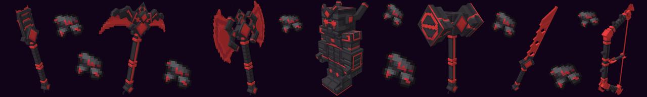 Panorama of the Minecraft Bedrock Marketplace product ADMIN ORES created by Odyssey Builds.