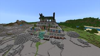Screenshot of the Minecraft Bedrock Marketplace product Ancient Temple created by Odyssey Builds.