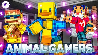 Thumbnail of the Minecraft Bedrock Marketplace product Animal Gamers created by Odyssey Builds.