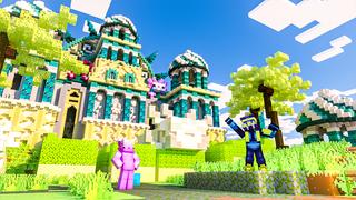 Thumbnail of the Minecraft Bedrock Marketplace product Axolotl Temple created by Odyssey Builds.