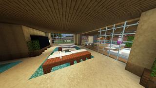Screenshot of the Minecraft Bedrock Marketplace product Billion Dollar Mansion created by Odyssey Builds.
