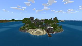 Screenshot of the Minecraft Bedrock Marketplace product Billionaire Mansion created by Odyssey Builds.