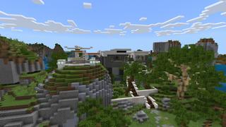 Screenshot of the Minecraft Bedrock Marketplace product Billionaire Mansion created by Odyssey Builds.