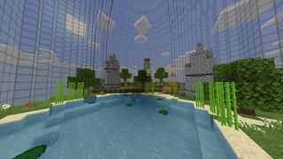 Screenshot of the Minecraft Bedrock Marketplace product Bottled Skyblock created by Odyssey Builds.