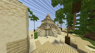 Screenshot of the Minecraft Bedrock Marketplace product Bottled World created by Odyssey Builds.