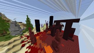 Screenshot of the Minecraft Bedrock Marketplace product Bottled World created by Odyssey Builds.