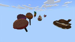 Screenshot of the Minecraft Bedrock Marketplace product Candy Skyblock created by Odyssey Builds.