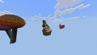 Screenshot of the Minecraft Bedrock Marketplace product Candy Skyblock created by Odyssey Builds.