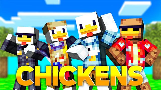 Thumbnail of the Minecraft Bedrock Marketplace product Chickens created by Odyssey Builds.