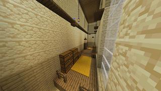 Screenshot of the Minecraft Bedrock Marketplace product Cloud Base created by Odyssey Builds.