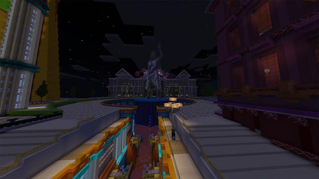 Screenshot of the Minecraft Bedrock Marketplace product Color City Mashup created by Odyssey Builds.