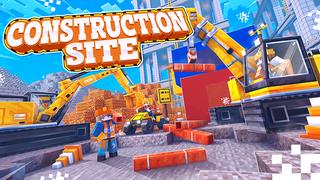Thumbnail of the Minecraft Bedrock Marketplace product Construction Site created by Odyssey Builds.