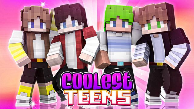 Thumbnail of the Minecraft Bedrock Marketplace product Coolest Teens created by Odyssey Builds.