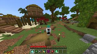 Screenshot of the Minecraft Bedrock Marketplace product Craftable Gamemodes created by Odyssey Builds.