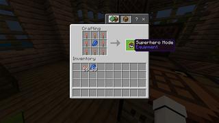 Screenshot of the Minecraft Bedrock Marketplace product Craftable Gamemodes created by Odyssey Builds.