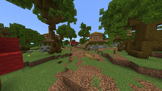 Screenshot of the Minecraft Bedrock Marketplace product Craftable Gamemodes created by Odyssey Builds.