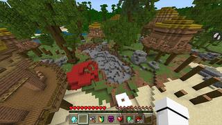 Screenshot of the Minecraft Bedrock Marketplace product Craftable Gamemodes created by Odyssey Builds.