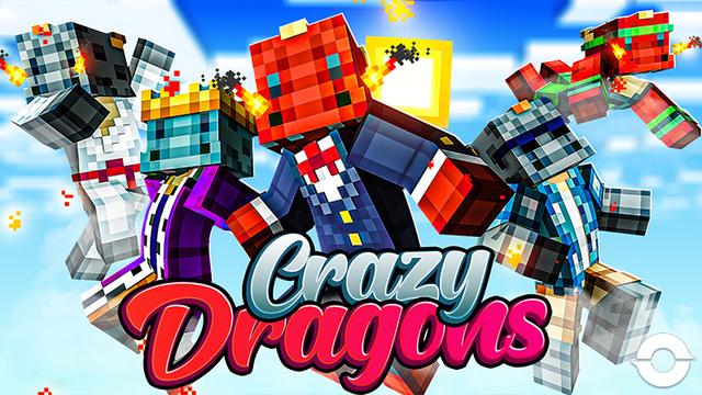Thumbnail of the Minecraft Bedrock Marketplace product Crazy Dragons created by Odyssey Builds.